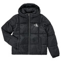 Dunjackor Calvin Klein Jeans SHORT QUILTED PUFFER JACKET