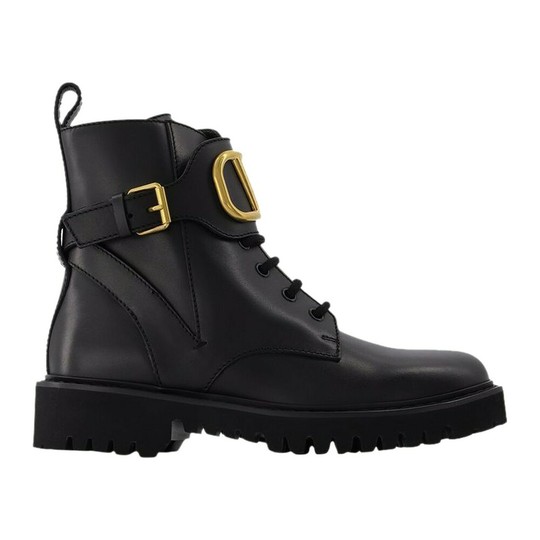 Valentino Garavani - Boots - Svart - Dam - Storlek: 35 Eu,38 Eu,36 EU