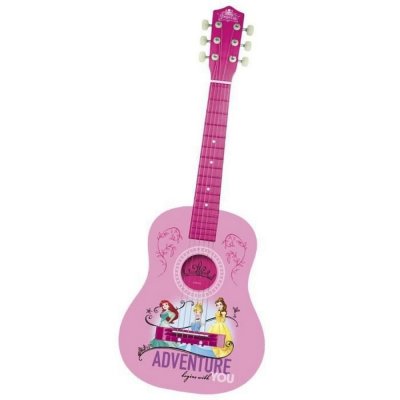 Gitarr för barn Princesses Disney Rosa Trä