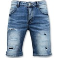 7/8- och 3/4-byxor Enos Korta Byxor Ripped Jeans Short