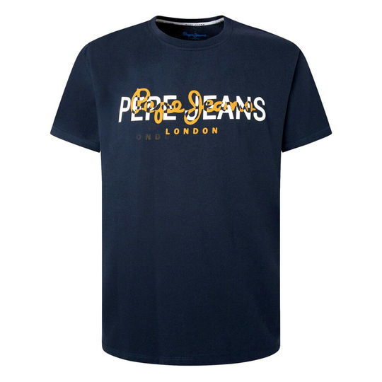 Pepe Jeans - T-shirts - Blå - Herr - Storlek: S