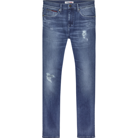 Tommy Jeans - Straight - Blå - Herr - Storlek: W33,W34,W32,W36,W30,W28,W29,W31