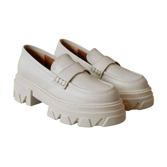 Alohas - Loafers - Beige - Dam - Storlek: 38 Eu,39 Eu,42 Eu,37 Eu,36 Eu,35 Eu,41 Eu,40 EU