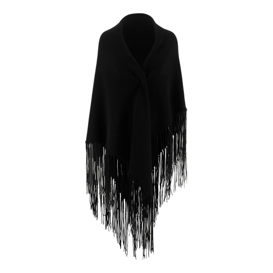 Malo - Capes och Ponchos - Svart - Dam - Storlek: ONE Size