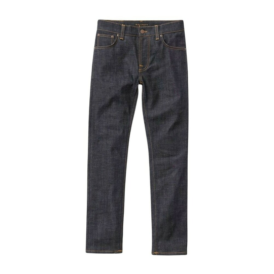 Nudie Jeans - Straight - Blå - Herr - Storlek: W33,W29