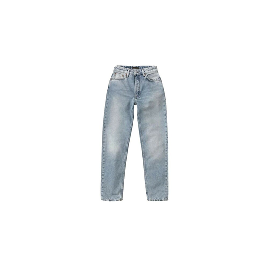 Nudie Jeans - Straight - Blå - Dam - Storlek: W26 L30,W27 L30,W29 L30,W30 L30