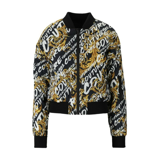 Versace Jeans Couture - Bomberjackor - Svart - Dam - Storlek: Xl,L,M,S,Xs,2Xs