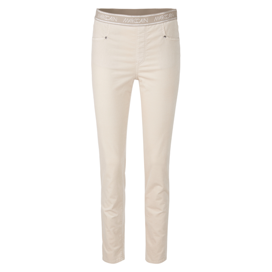 Marc Cain - Skinny Jeans - Beige - Dam - Storlek: L,M
