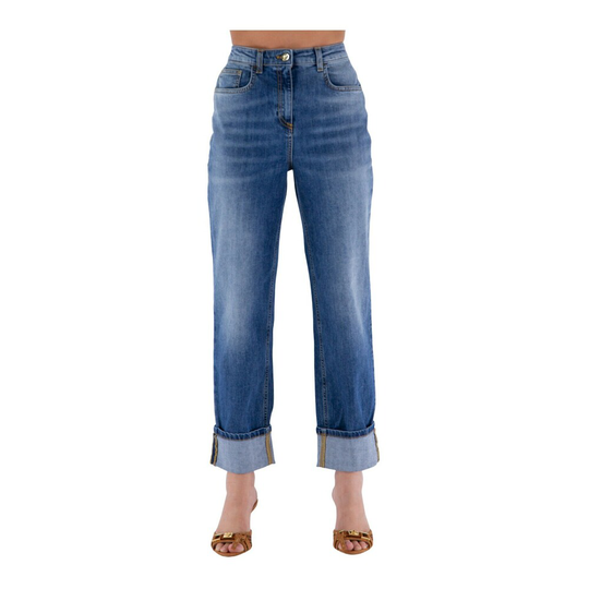 Elisabetta Franchi - Jeans - Blå - Dam - Storlek: W28