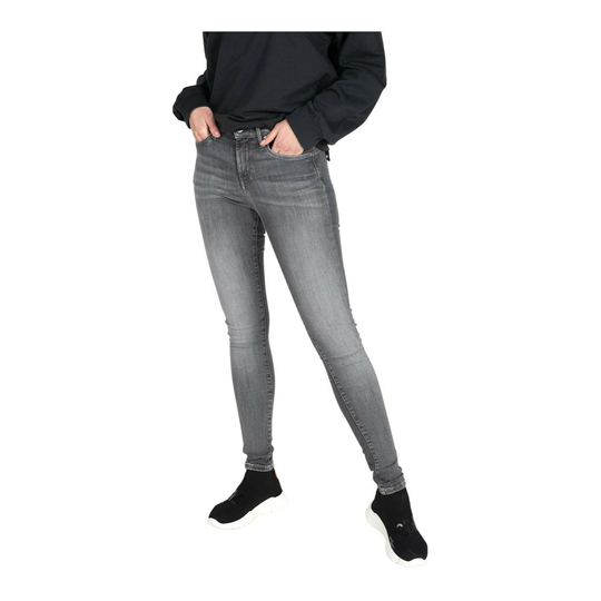 Pepe Jeans - Skinny Jeans - Grå - Dam - Storlek: L,M,Xs