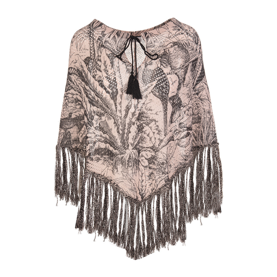RED Valentino - Capes och Ponchos - Beige - Dam - Storlek: M,S