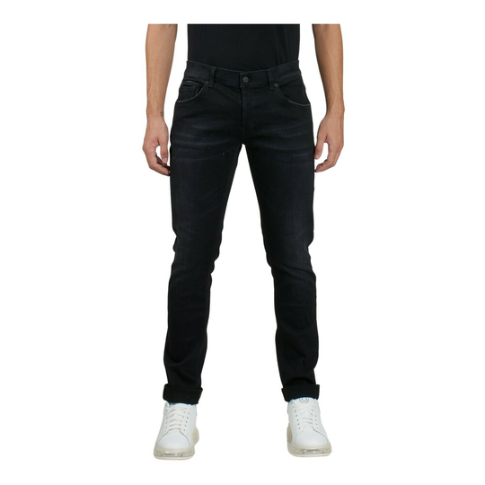 Dondup - Skinny Jeans - Svart - Herr - Storlek: W36,W35