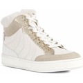 Skor Geox Leelu Off White Light Taupe Booties