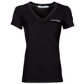 T-shirts med korta ärmar Calvin Klein Jeans MONOGRAM LOGO V-NECK TEE