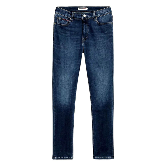 Tommy Jeans - Straight - Blå - Herr - Storlek: W32,W33