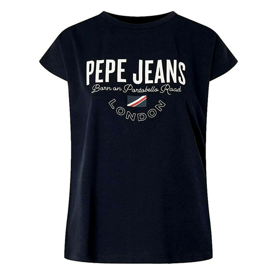 Pepe Jeans - T-shirts - Svart - Dam - Storlek: L,M,S