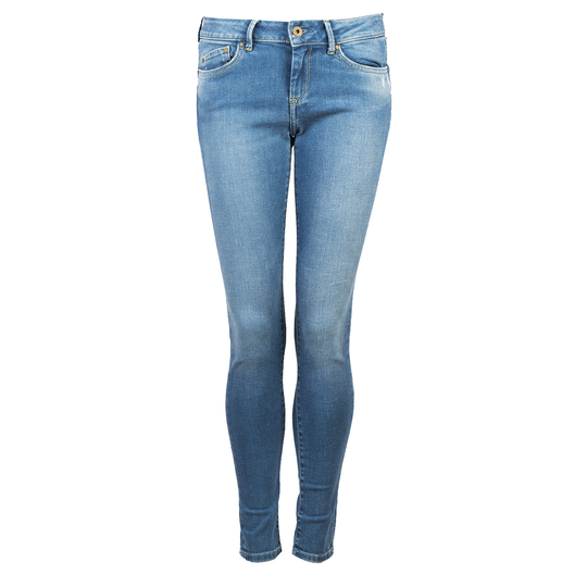 Pepe Jeans - Skinny Jeans - Blå - Dam - Storlek: W26,W27
