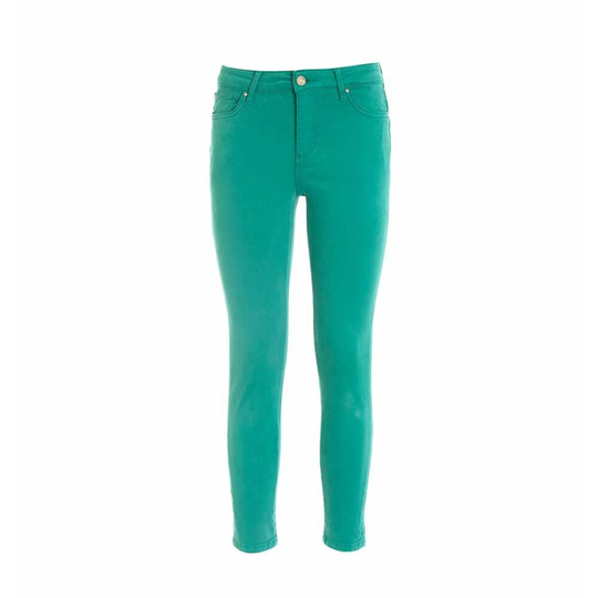 Fracomina - Skinny Jeans - Grön - Dam - Storlek: W32,W34,W26