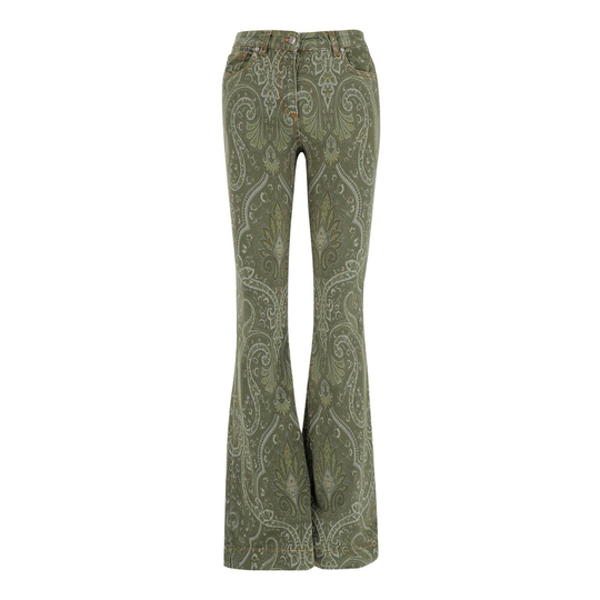 Etro - Boyfriend Jeans - Grön - Dam - Storlek: W26,W28,W27,W29,W30