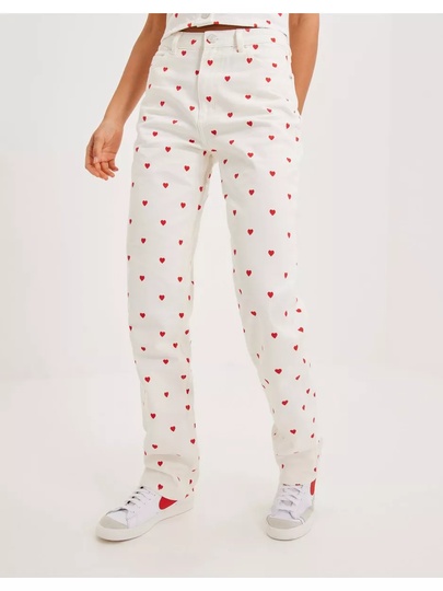 Envii Enbree Straight Jeans Aop 6803 Straight jeans Red Heart