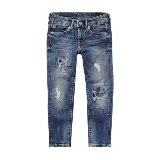Pepe Jeans - Jeans - Blå - Flicka - Storlek: 176 Cm,116 CM