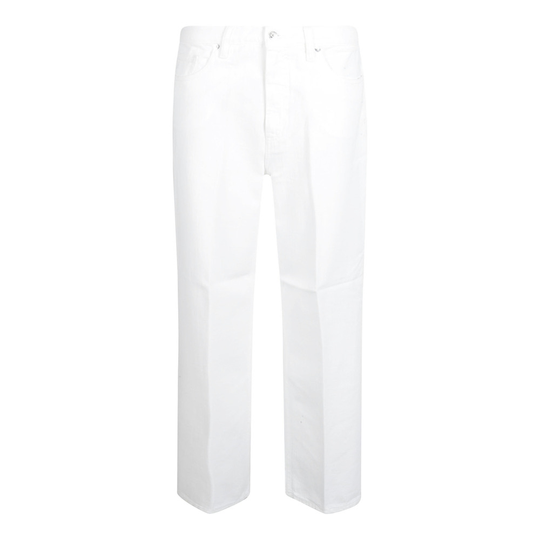 Nine In The Morning - Boyfriend Jeans - Vit - Dam - Storlek: W29,W25