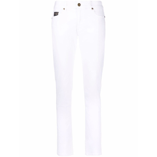 Versace Jeans Couture - Straight - Vit - Dam - Storlek: W28