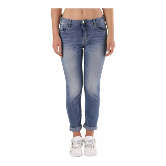 MET - Skinny Jeans - Blå - Dam - Storlek: W26,W27,W28