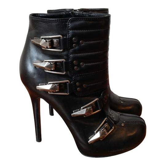 Alexander McQueen Pre-owned - Vintage Skor - Svart - Dam - Storlek: 37 1/2 EU