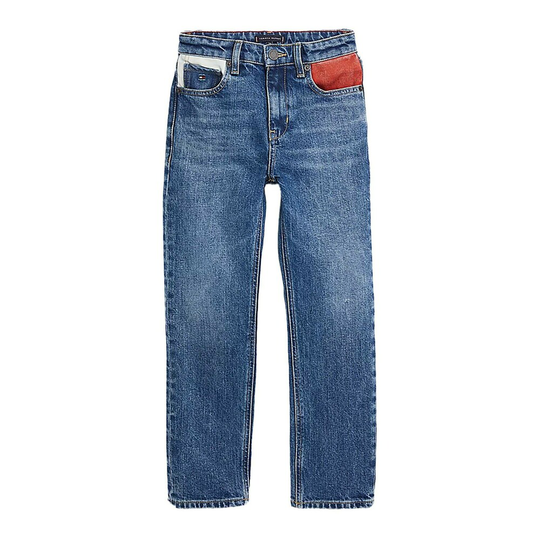 Tommy Hilfiger - Jeans - Blå - Pojke - Storlek: 140 Cm,128 Cm,152 Cm,176 CM