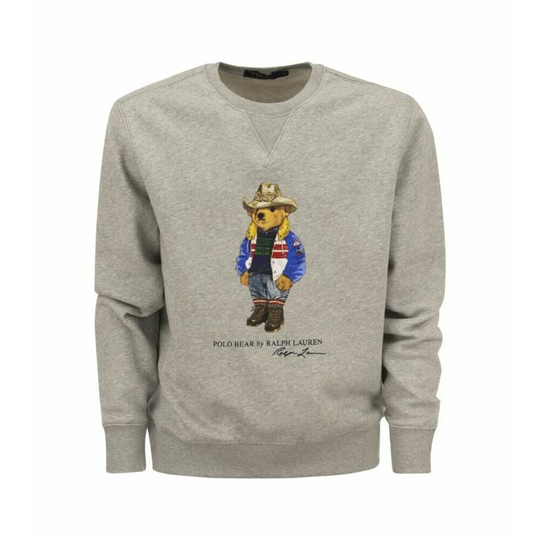 Polo Ralph Lauren - Tröjor - Grå - Herr - Storlek: Xl,L,M,S