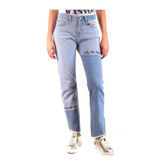 Philipp Plein - Skinny Jeans - Blå - Dam - Storlek: W26,W27,W28