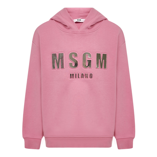 Msgm - Sweatshirts & Hoodies - Rosa - Flicka - Storlek: 116 CM