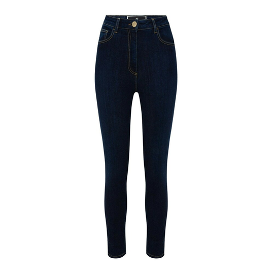 Elisabetta Franchi - Skinny Jeans - Blå - Dam - Storlek: W31,W32,W29,W30,W28