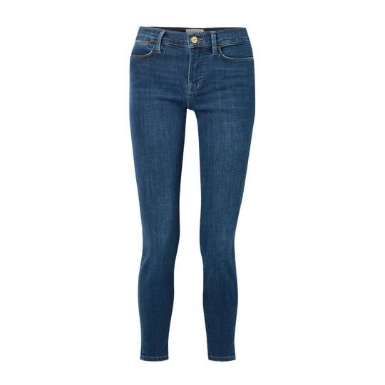 Frame - Skinny Jeans - Blå - Dam - Storlek: W24,W25