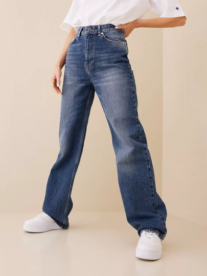 the ODENIM - Straight jeans - Mid Blue - O-Hun Jeans - Jeans