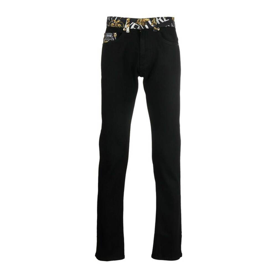 Versace Jeans Couture - Straight - Svart - Herr - Storlek: W29,W30,W31