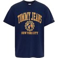 T-shirts med korta ärmar Tommy Jeans CAMISETA AZUL HOMBRE DM0DM14025