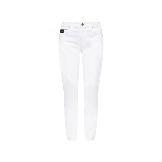 Versace Jeans Couture - Skinny Jeans - Vit - Dam - Storlek: W29,W28,W25,W26,W27