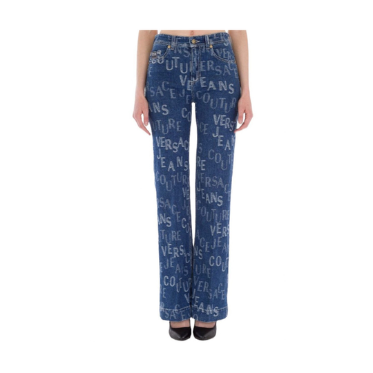 Versace Jeans Couture - Jeans - Blå - Dam - Storlek: W28