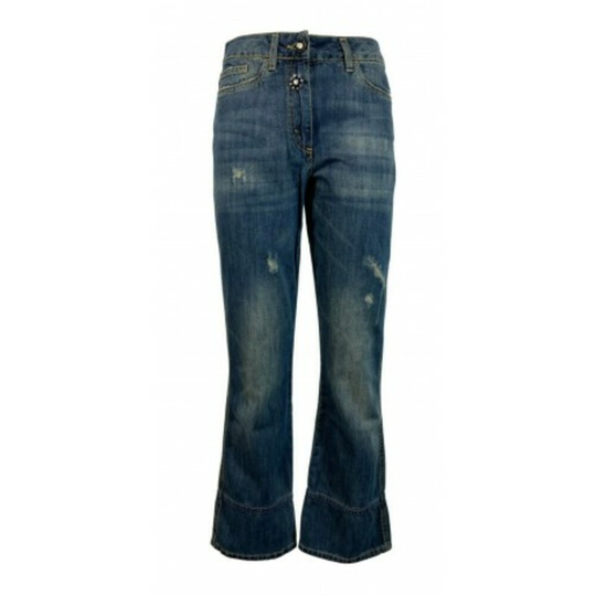 Semicouture - Flare Jeans - Blå - Dam - Storlek: M,Xs