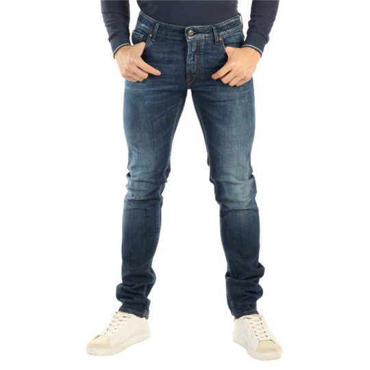 Hand Picked - Jeans - Blå - Herr - Storlek: W36,W35,W38,W33,W32,W30,W34,W31