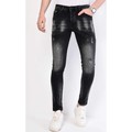 Stuprörsjeans Local Fanatic Smala Jeans Sliten Detalj Slim Fit