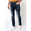 Stuprörsjeans True Rise Jeans Slim Fit D Bla