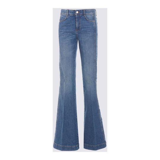 Stella McCartney - Flare Jeans - Blå - Dam - Storlek: W26,W27,W29