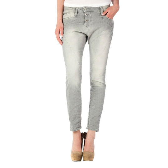 Please - Skinny Jeans - Grå - Dam - Storlek: Xl,L,M