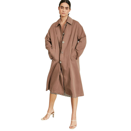 Alohas - Trenchcoats - Brun - Dam - Storlek: L,M,S