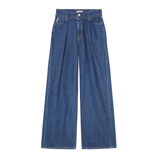 Marc O'Polo - Flare Jeans - Blå - Dam - Storlek: W29 L32,W28 L32,W30 L32,W33 L32,W31 L32,W27 L32,W32 L32,W28 L34,W32 L34,W31 L34,W30 L34,W28 L30,W26 L34
