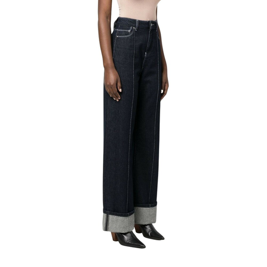 Karl Lagerfeld - Boyfriend Jeans - Blå - Dam - Storlek: W27,W28,W25