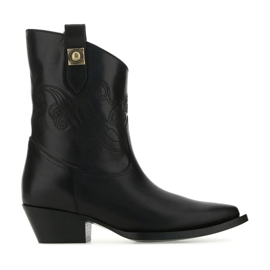 Etro - Jodhpurs - Svart - Dam - Storlek: 38 Eu,36 Eu,39 Eu,40 Eu,37 EU
